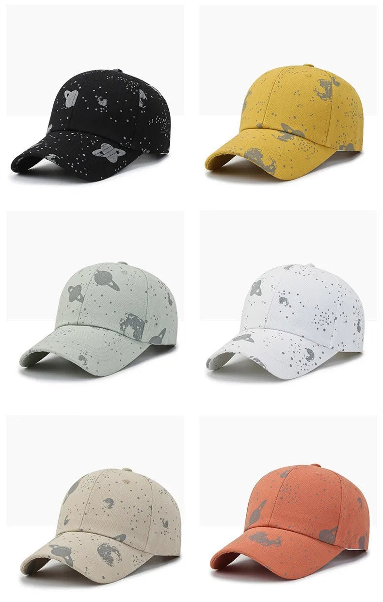 Fashion Women Men Print Baseball Caps Male Lady Outdoor Spring Summer Snapback Hat Graffiti Hip Hop Fitted Cap Hat For Women Men - Kenner House Emporium