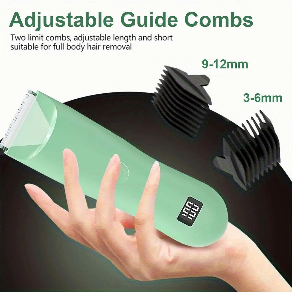 Body Hair Trimmer Razors For Man, Women Man Abdominal Groin and Body Mane Suds Trimmer, Electric Ball Shaver,Barber,Grooming Kit - Kenner House Emporium