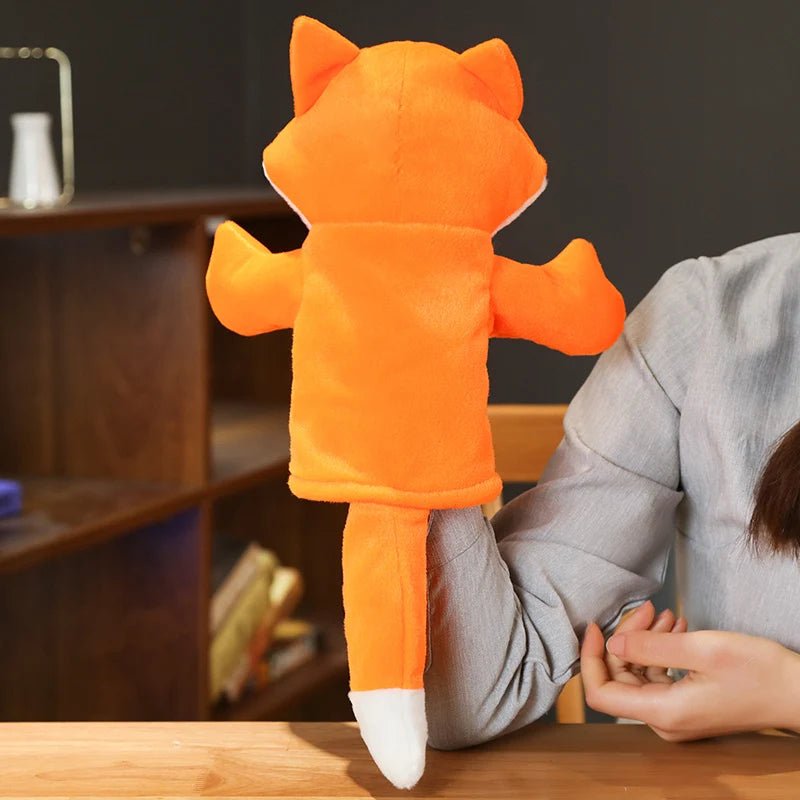 Stuffed Plush Animals Toys Hand Finger Puppet Kawaii Dolls Educational Baby Toys Learning & Education Monkey Tiger Children Gift - Kenner House Emporium