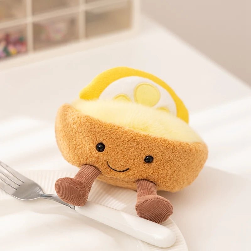 Kawaii Smile Cake Plush Toys Soft Stuffed Dessert Dolls with Candle Cherry Birthday Xmas Gift For Kids Cuddly Home Party Decor - Kenner House Emporium