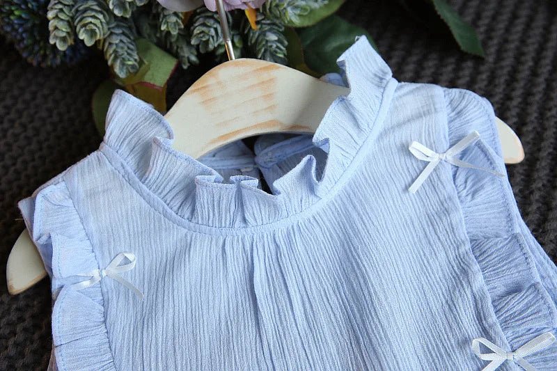 Toddler Girl Summer Clothing Set Baby Girls Printed T-shirt + Short Pants Outfit Infant Kids' Fashion Clothes 0 - 5 Years - Kenner House Emporium