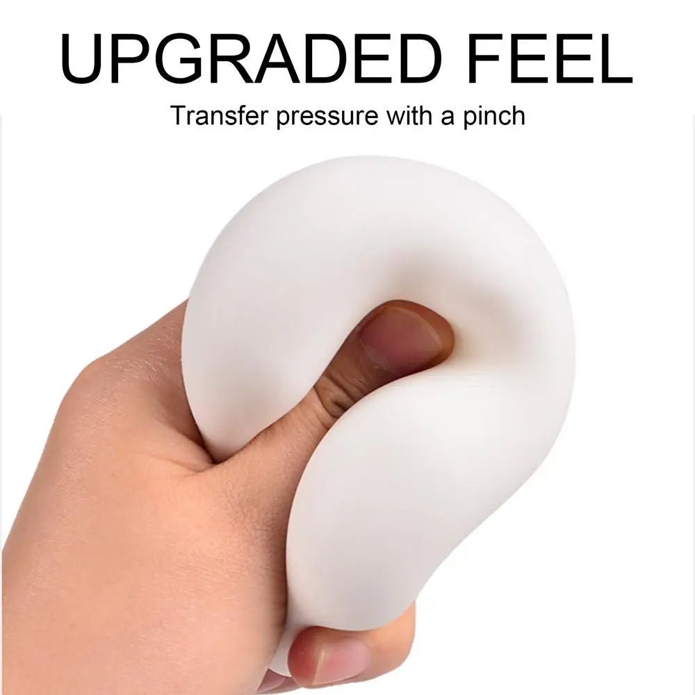 Squishys Tofu Stress Balls Autism Sensory Toys Stress & Anxiety Relief Fidget Toys Dough Ball Gifts Bulk for Adults Kids - Kenner House Emporium