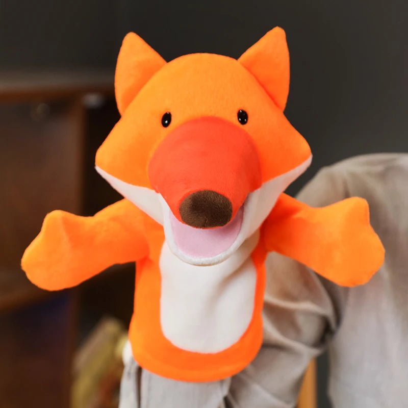 Stuffed Plush Animals Toys Hand Finger Puppet Kawaii Dolls Educational Baby Toys Learning & Education Monkey Tiger Children Gift - Kenner House Emporium