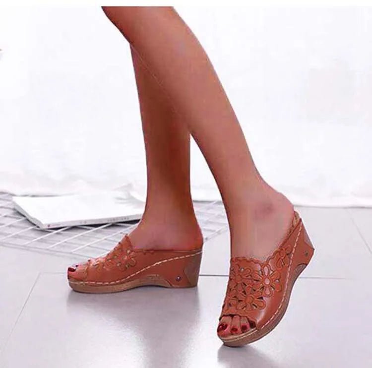 Sandals Shoes Women Summer Comfortable Women Shoe Slides Shoes Woman Wedge Walking Shoes Party Female Footwear Slippers Woman - Kenner House Emporium