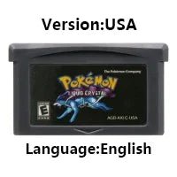 Pokemon Series GBA Game Cartridge 32 Bit Video Game Console Card Red Chapter Cursed Moemon FireRed Emerald for GBA NDS - Kenner House Emporium