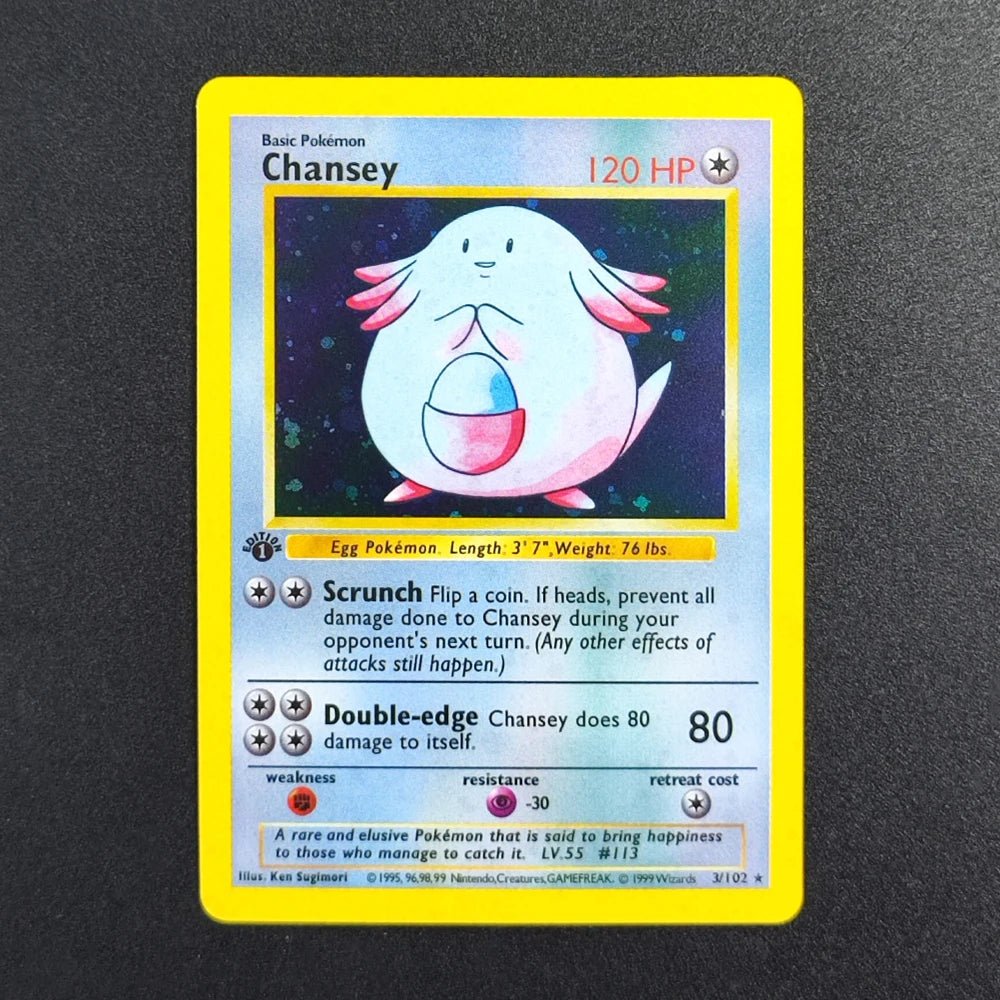 Proxy Pokemon Card EN Base Set 1st Edition - Charizard 4 - 102 Super Rare Collectibles Card Single Classic Game Anime Cards Toys - Kenner House Emporium