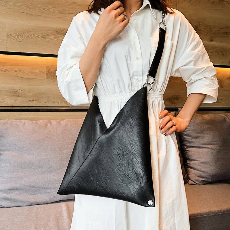 Fashion Leather Handbags for Ladies Luxury Handbags Women Bags Designer Large Capacity Tote Simple Chain Shoulder Bag Female - Kenner House Emporium