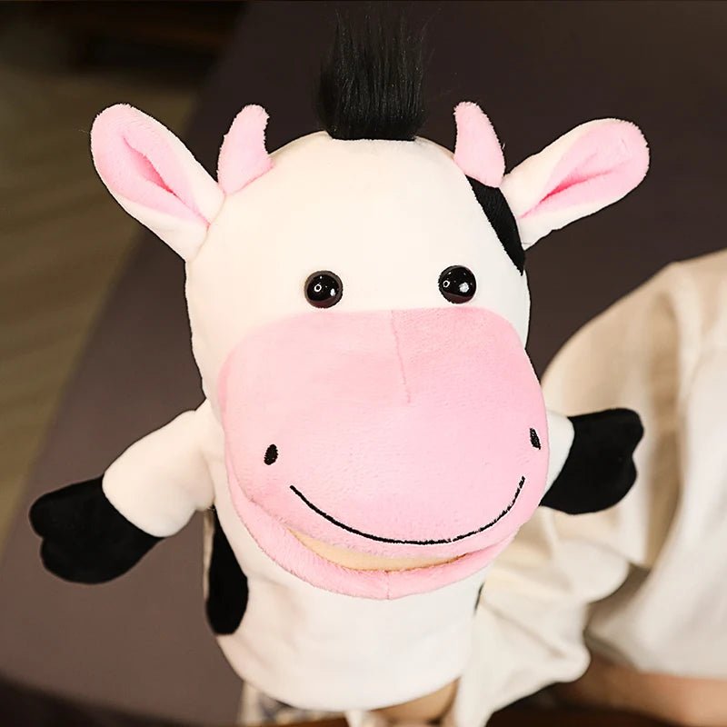 Stuffed Plush Animals Toys Hand Finger Puppet Kawaii Dolls Educational Baby Toys Learning & Education Monkey Tiger Children Gift - Kenner House Emporium