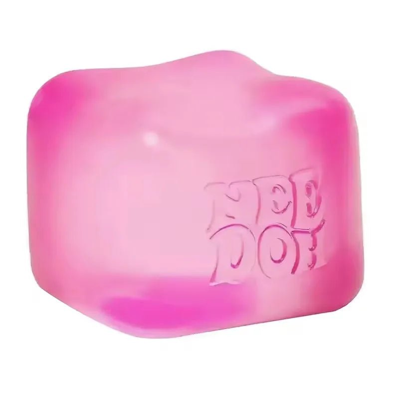 Squishy toys Nee Doh Jellyfish & Cube Squish Toy, Soft Jelly Squeeze Stress Relief Fidget Toy, Sensory NeeDoh for Kids & Adults - Kenner House Emporium