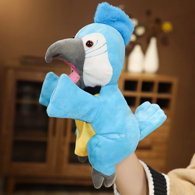 Stuffed Plush Animals Toys Hand Finger Puppet Kawaii Dolls Educational Baby Toys Learning & Education Monkey Tiger Children Gift - Kenner House Emporium