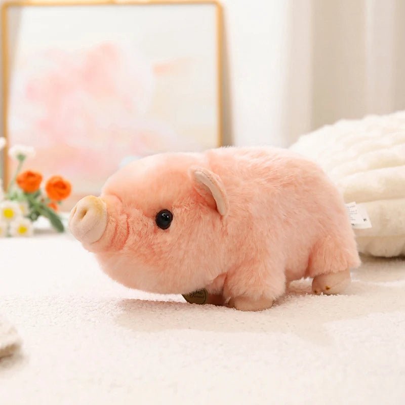 Stuffed Bunny Cloth Dress Toys Smoothing Toy for Infant Cuddling sleep doll for Girls Handmade Diversity Brown Rabbit Plushie - Kenner House Emporium