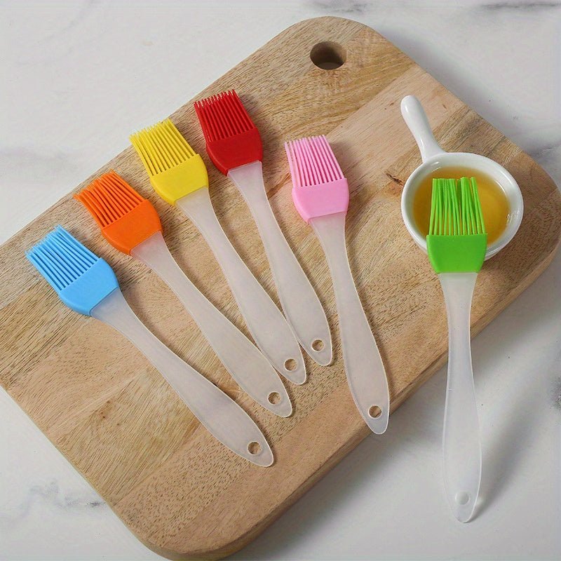 Ergonomic Red Oil Brush - High - Temperature Resistant, Non - Shedding for Effortless Baking & Grilling - Kenner House Emporium
