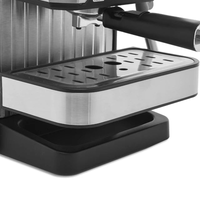 Semi Automatic Espresso Coffee Machine Coffee Maker with Milk Frother Cafetera Cappuccino Hot Water Steam - Kenner House Emporium