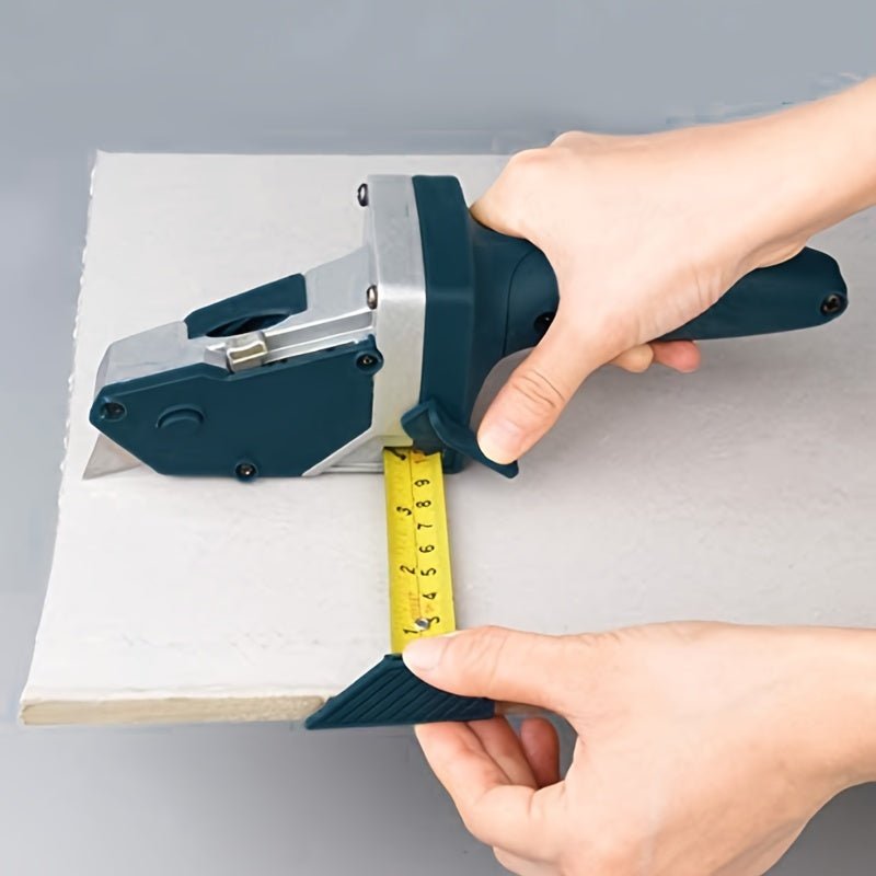 Effortlessly Cut Plasterboard with This Professional Gypsum Board Cutter - Drywall Sheetrock Foam KT Cardboard Cutting Tool - Easy Glide Precision Blade & Tape Measure - Time - Saving for Home DIY & Professional Use - Kenner House Emporium