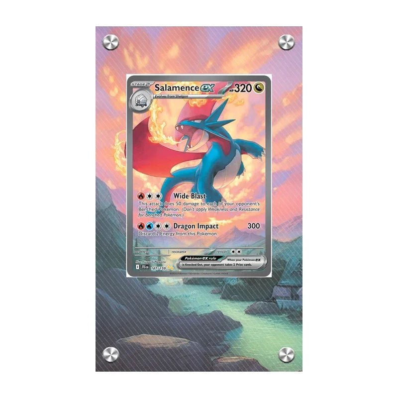 Pokemon Self - Made Acrylic Cartoon Anime Peripheral Articuno Mewtwo Charizard Gengar Wobbuffet Psyduck Kingdra Card Display Stand - Kenner House Emporium