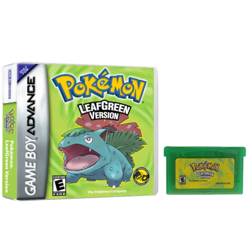 Pokemon Series GBA Game Cartridge In Box Emerald/Ruby/FireRed/Leafgreen/Sapphire No Manual - Kenner House Emporium