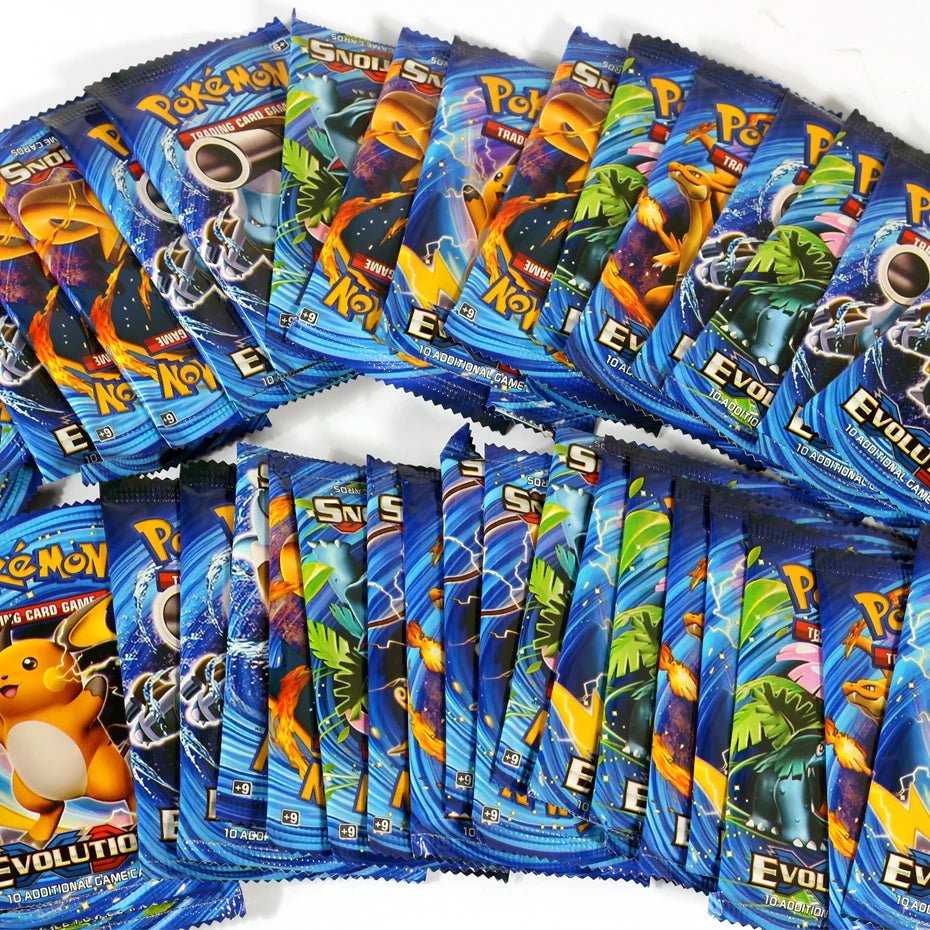 Newest 324Pcs Pokemon Cards Sun & Moon XY Evolutions Pokemon Booster Box Collectible Tradiner Card Game toy for children - Kenner House Emporium