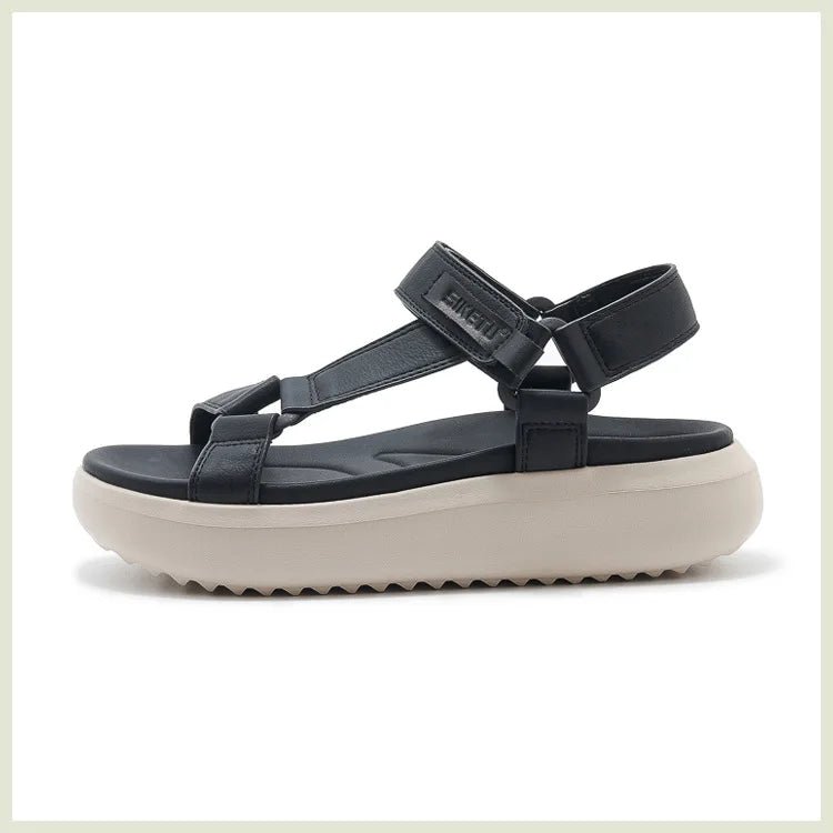 Sandals for Women's 2026 Summer New Lightweight Sandals for Casual Sports Comfort Thick Bottom Large Platform Womens Shoes - Kenner House Emporium