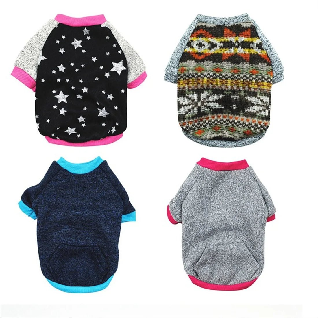 Small Dog Clothes Cute Puppy Cat Clothing Cotton T-shirt Chihuahua Pug Clothes Vest Spring Autumn Pet Costume I Love Daddy Mommy - Kenner House Emporium