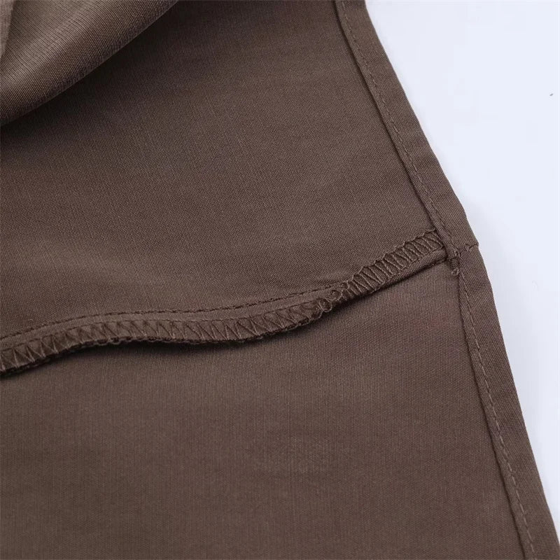 Women's Dress 2026 New Fashion Spring Summer Halter neck Midi Dress for Women Casual Chic Personality Spaghetti Strap Dress - Kenner House Emporium