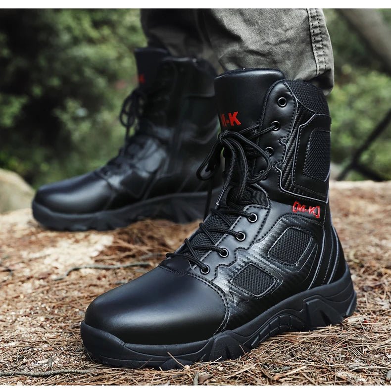 Men Boots Waterproof Safety Shoes Security Steel Toe Cap Men's Boots Working Steel Toe Anti - Smashing Men's Work Boots Size 47 - Kenner House Emporium