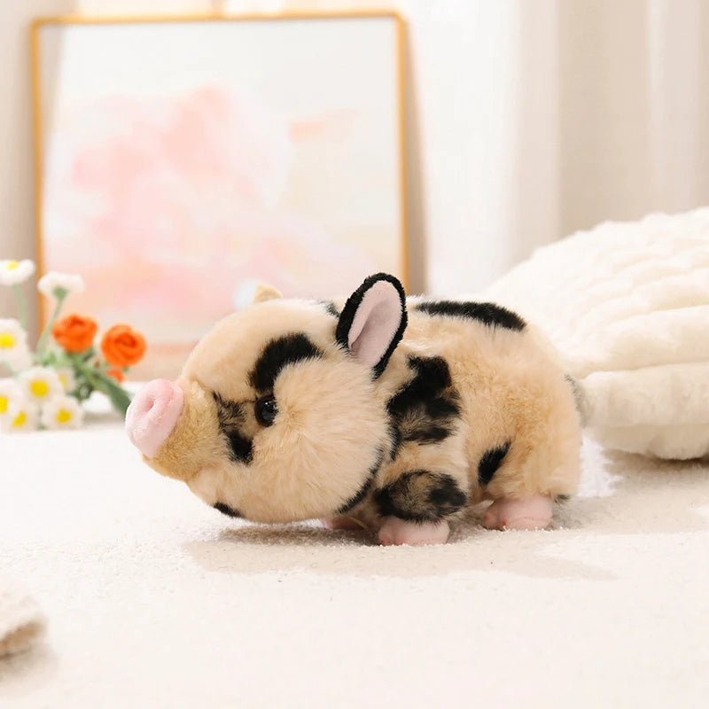 Stuffed Bunny Cloth Dress Toys Smoothing Toy for Infant Cuddling sleep doll for Girls Handmade Diversity Brown Rabbit Plushie - Kenner House Emporium