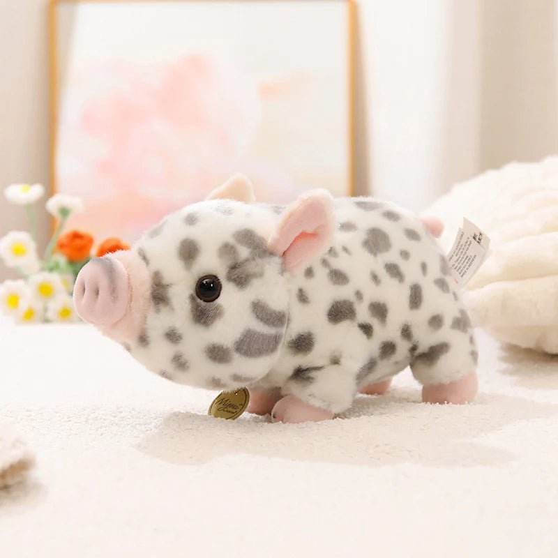 Stuffed Bunny Cloth Dress Toys Smoothing Toy for Infant Cuddling sleep doll for Girls Handmade Diversity Brown Rabbit Plushie - Kenner House Emporium