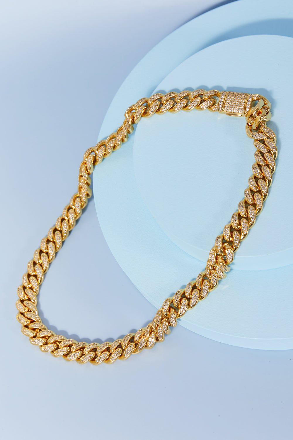 Brass Curb Chain Necklace - Kenner House Emporium