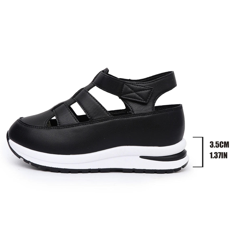 Women's Sandals Summer 2025 Shoes Platform Wedge High - heeled Gladiator Comfortable Casual New in Luxury White Round Toe on Offer - Kenner House Emporium