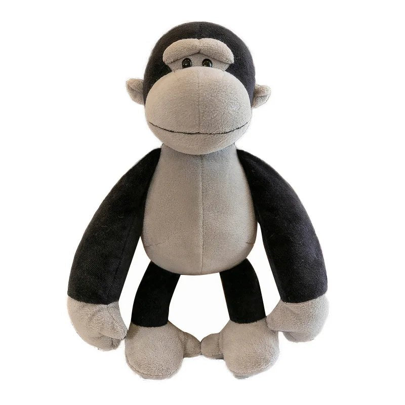 Stuffed Plush Animals Toys Soft Dolls Jungle Lion Elephant Tiger Dog Fox Monkey Deer Children Gift Kawaii Baby Kids Hobbie Toys - Kenner House Emporium