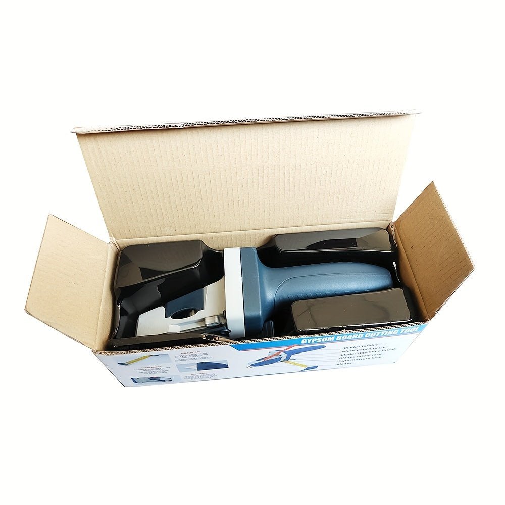 Effortlessly Cut Plasterboard with This Professional Gypsum Board Cutter - Drywall Sheetrock Foam KT Cardboard Cutting Tool - Easy Glide Precision Blade & Tape Measure - Time - Saving for Home DIY & Professional Use - Kenner House Emporium