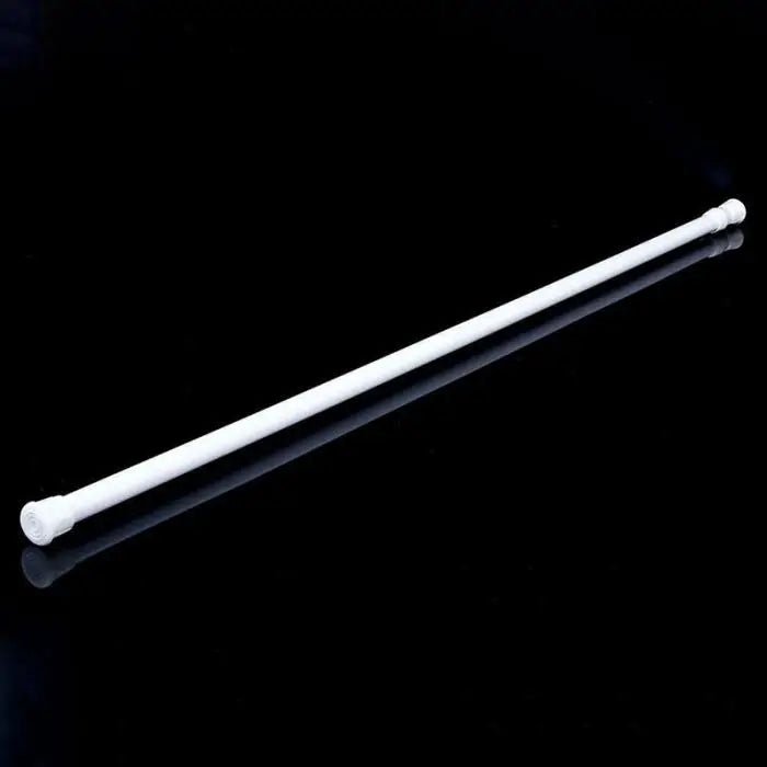 Adjustable Curtain Rod Without Drilling Metal Spring Loaded Bathroom Bar Shower Extendable Telescopic PolesHanging Rods 32 - 90cm - Kenner House Emporium