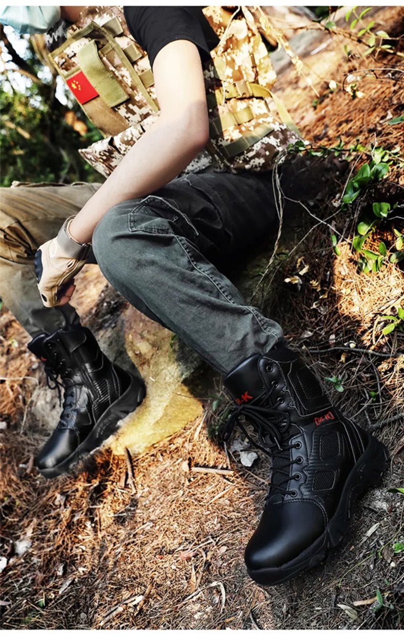 Men Boots Waterproof Safety Shoes Security Steel Toe Cap Men's Boots Working Steel Toe Anti - Smashing Men's Work Boots Size 47 - Kenner House Emporium