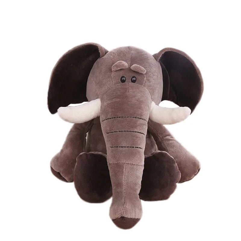 Stuffed Plush Animals Toys Soft Dolls Jungle Lion Elephant Tiger Dog Fox Monkey Deer Children Gift Kawaii Baby Kids Hobbie Toys - Kenner House Emporium
