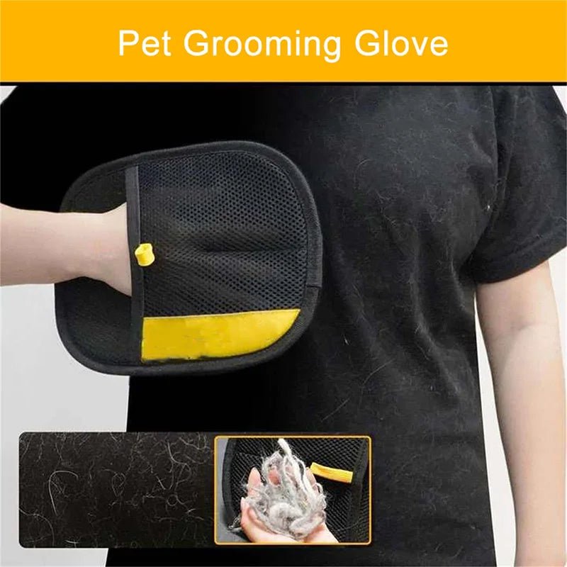 Pet Hair Cleaning And Collection Gloves Pet Double - sided Multi - functional Beauty Glove Tool Reduce The Pressure Of Pet Ownership - Kenner House Emporium