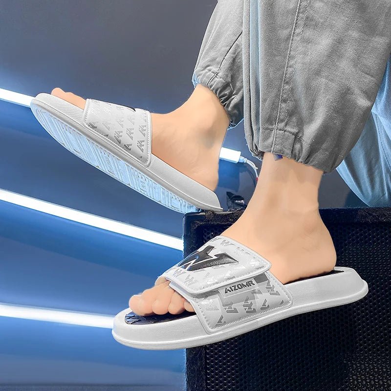 The hottest summer sandals are here! Comfortable fabric + soft and snug inner lining + high - grip elastic outsole, with trendy co - Kenner House Emporium