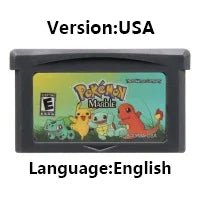 Pokemon Series GBA Game Cartridge 32 Bit Video Game Console Card Red Chapter Cursed Moemon FireRed Emerald for GBA NDS - Kenner House Emporium