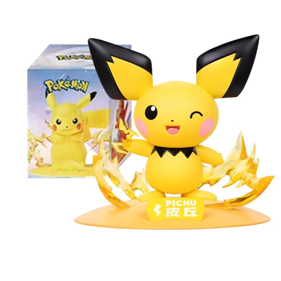 12 Pok é mon Action Dolls Pikachu Blind Box Anime Models Desktop Decorations Pok é mon Toys Children's Birthday Gifts - Kenner House Emporium