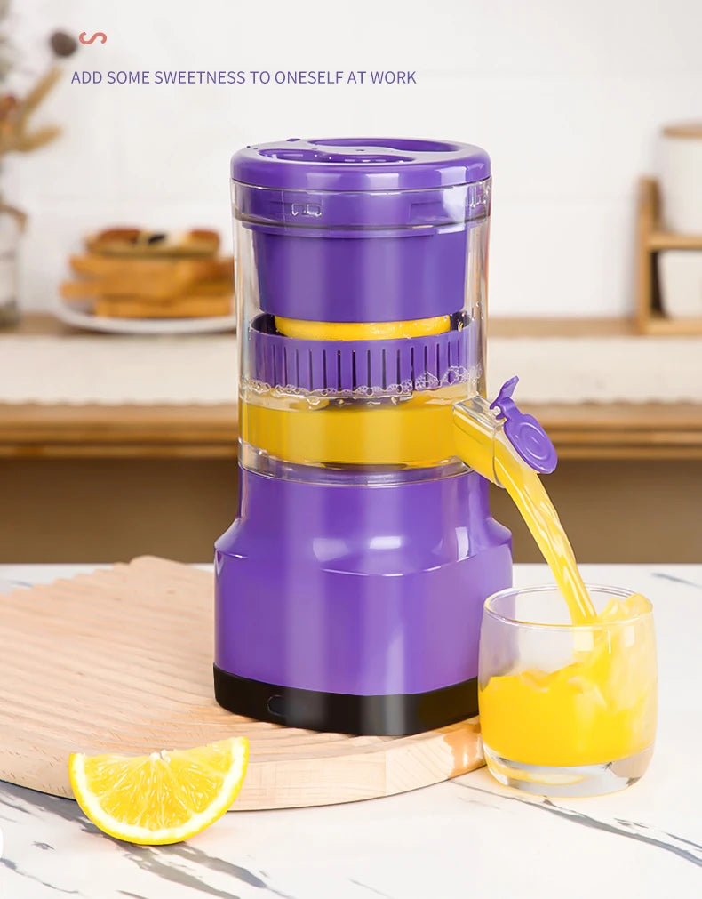 Electric Portable Blender Orange Juicer Mini Blender Automatic USB Charging Juicer Fruit Machine Juice Mixer Kitchen and Home - Kenner House Emporium