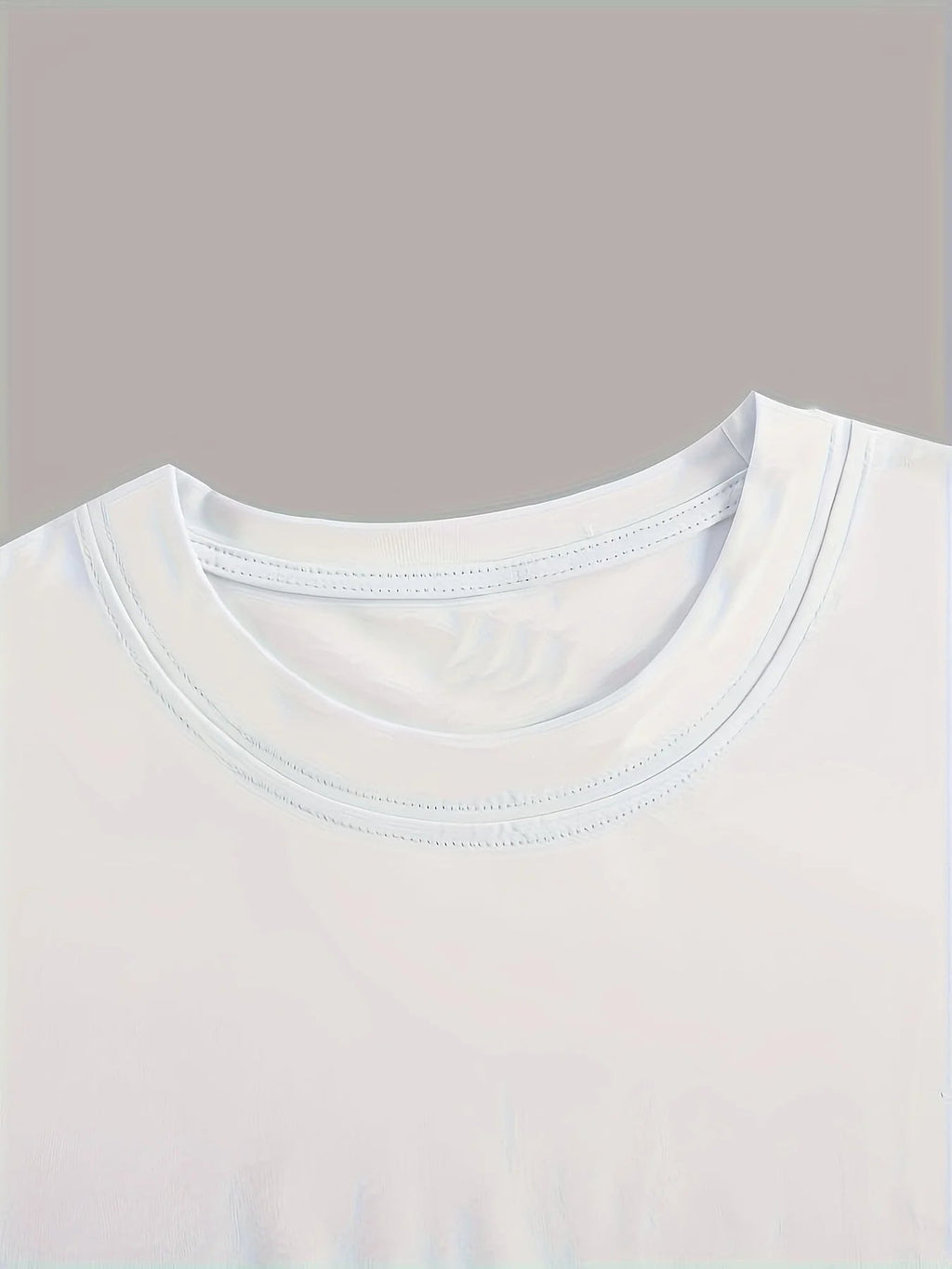 Bebe Letter Print T-Shirt Short Sleeve Crew Neck Casual Top for Summer & Spring Women'S Clothing - Kenner House Emporium