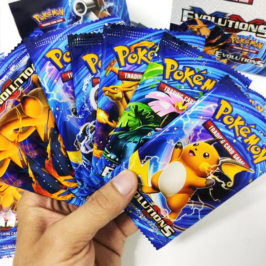 Newest 324Pcs Pokemon Cards Sun & Moon XY Evolutions Pokemon Booster Box Collectible Tradiner Card Game toy for children - Kenner House Emporium