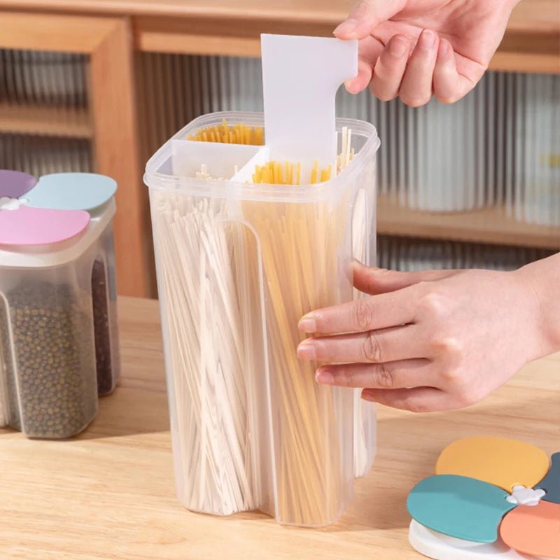 1.5L/2.3L Kitchen Storage Box Food Storage Containers Grain Sealed Moisture Proof Grain with Lid Kitchen Keep Fresh Supplies - Kenner House Emporium
