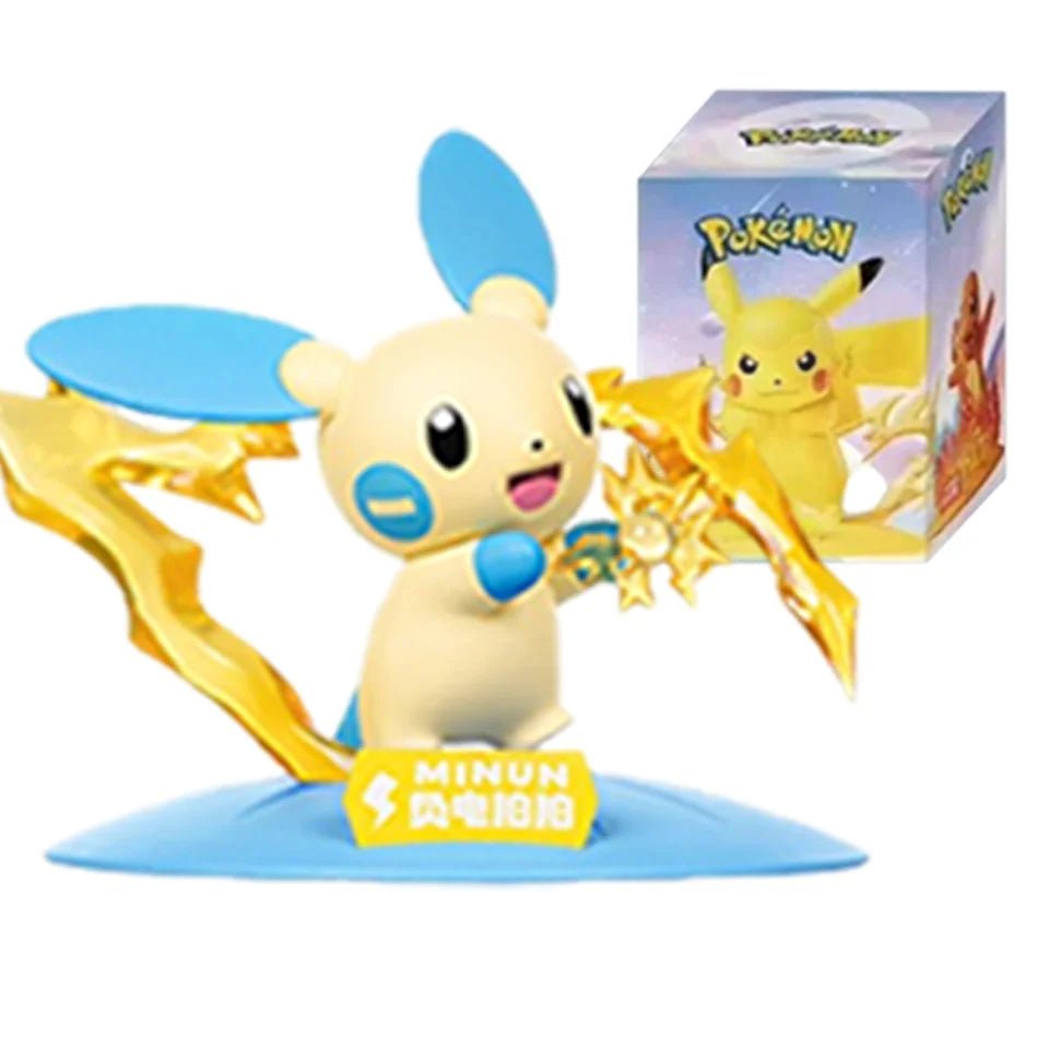 12 Pok é mon Action Dolls Pikachu Blind Box Anime Models Desktop Decorations Pok é mon Toys Children's Birthday Gifts - Kenner House Emporium