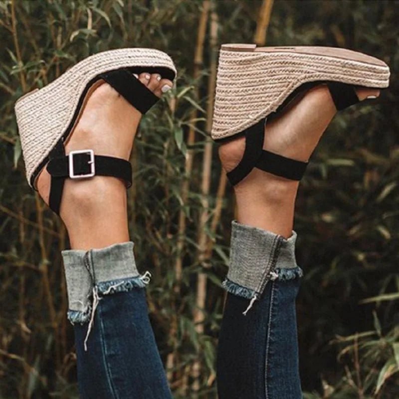 Women's Sandals Fashion Casual Wedge Sandal Outdoor Comfort Sport Sandal Designer Platform Sandals for Women High Heel Sandalias - Kenner House Emporium