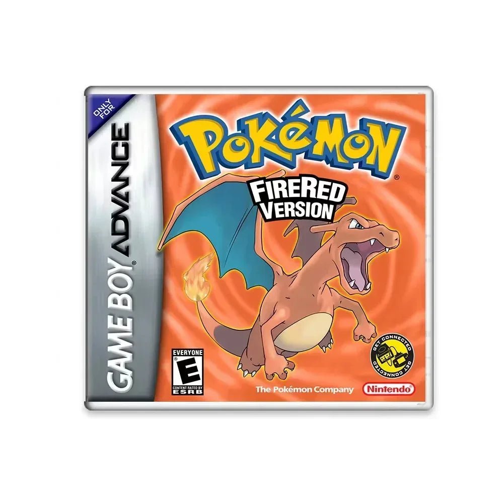 NEW Pokemon Series Emerald FireRed Leafgreen Ruby Sapphire 5 Versions GBA Game in Box for 32 Bit Video Game Cartridge No Manual - Kenner House Emporium