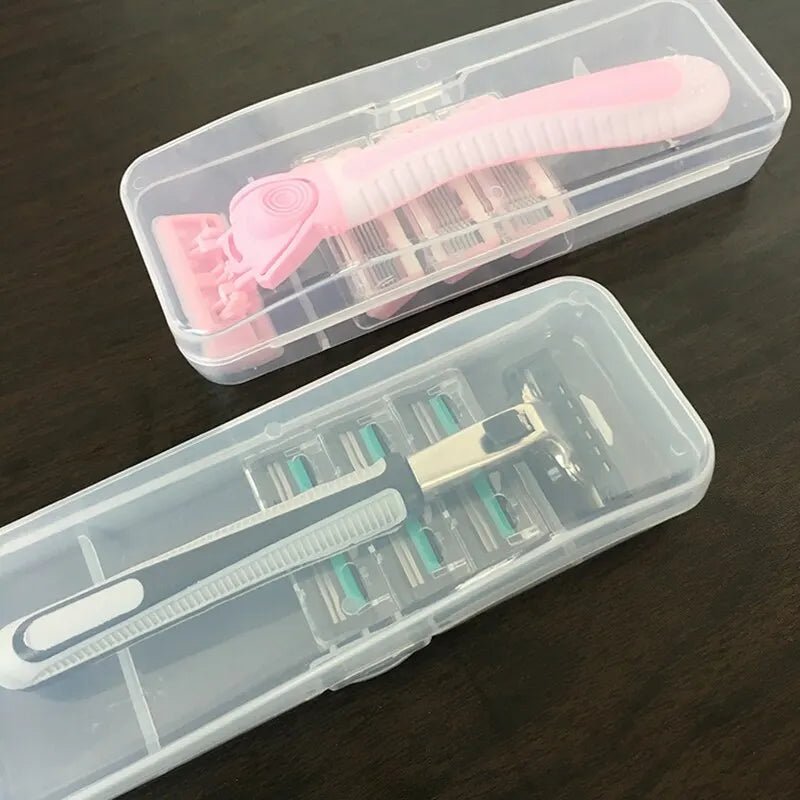 Stylish and Durable Shaving Storage Box for Men's Razors, Easy to Carry and Keep Clean and Keeps Your Shaver Well - Organized - Kenner House Emporium