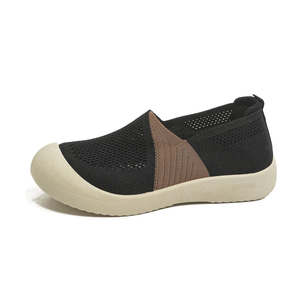 Women's shoes summer 2026 Single Shoes Dual - Tone Breathable Design Petite Fragrance Style Comfortable Footwear shoes woman - Kenner House Emporium