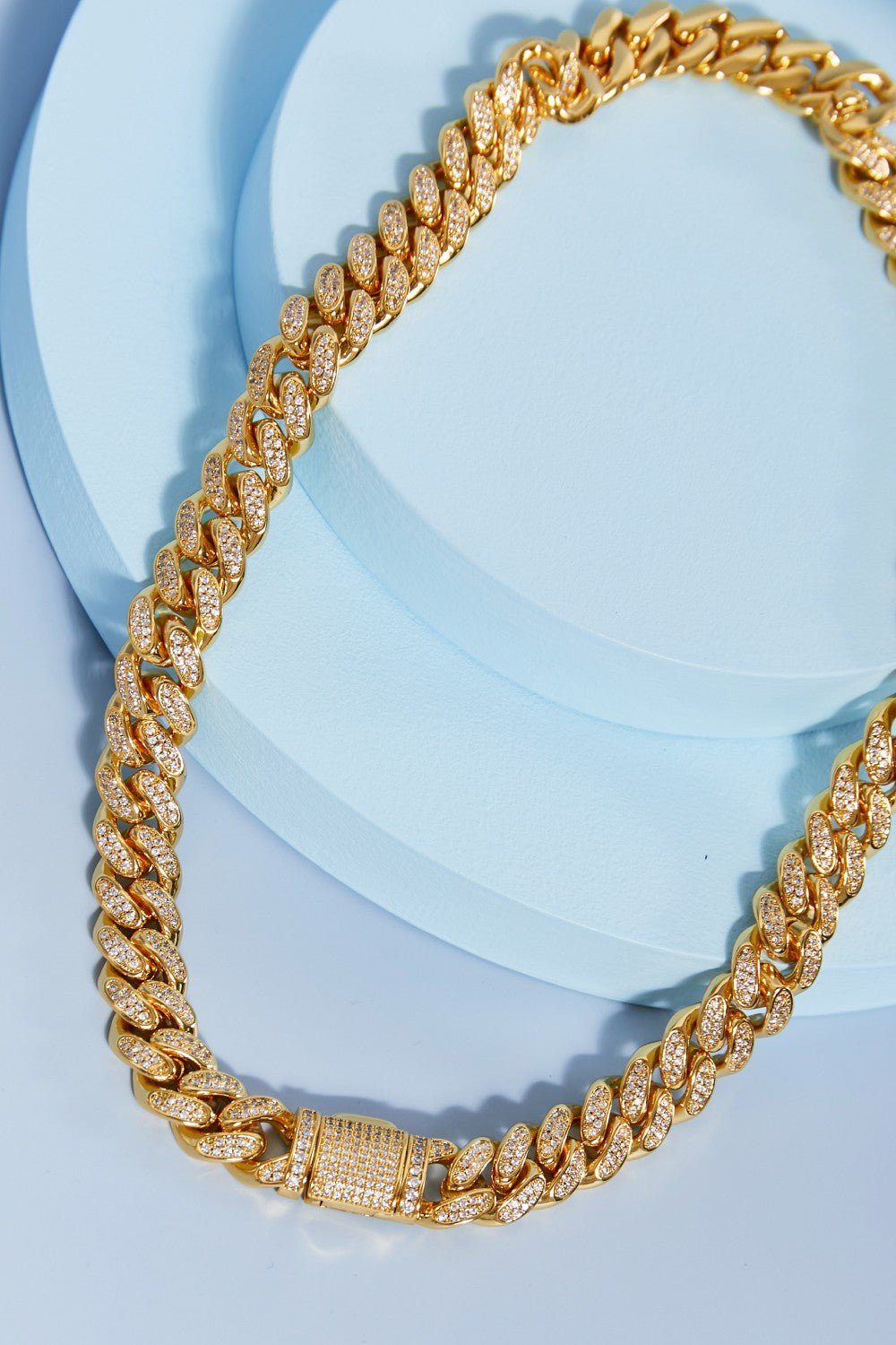Brass Curb Chain Necklace - Kenner House Emporium