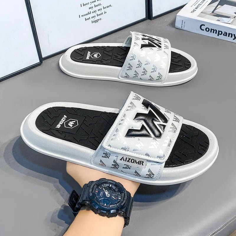 The hottest summer sandals are here! Comfortable fabric + soft and snug inner lining + high - grip elastic outsole, with trendy co - Kenner House Emporium