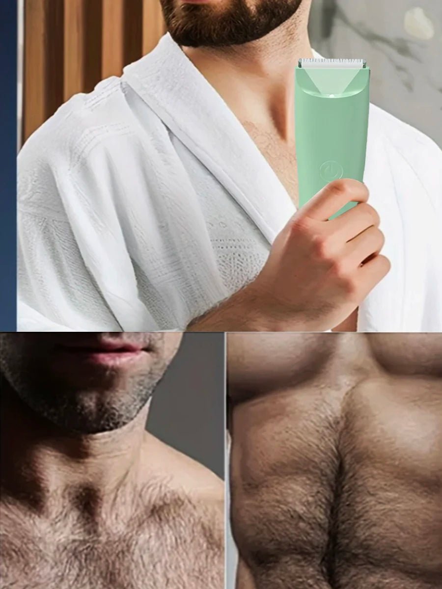 Body Hair Trimmer Razors For Man, Women Man Abdominal Groin and Body Mane Suds Trimmer, Electric Ball Shaver,Barber,Grooming Kit - Kenner House Emporium